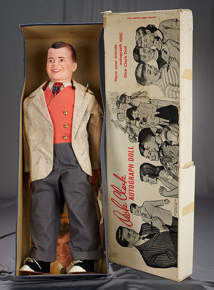Dick Clark Autograph Doll