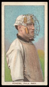 Mike Powers, Philadelphia, T206 baseball card