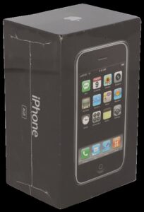 Factory sealed 2007 Apple iPhone 1 box